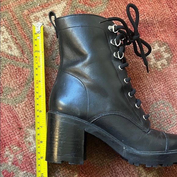 Marc Fisher, Black Lace-Up Boots, size 7 - Picture 9 of 9